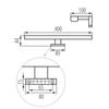 Kanlux ASTIM LED IP44 8W, króm