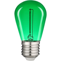 Avide Dekor LED Filament 0.6W, E27, Zöld