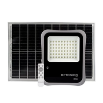 Optonica LED napelemes reflektor 30W, 2400lm, hideg fehér, 6000K 