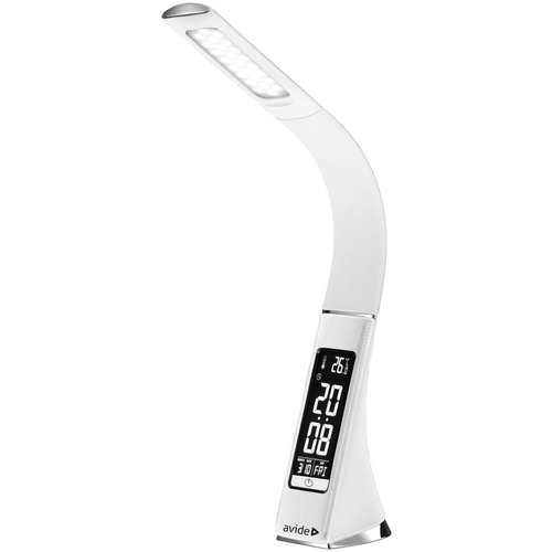 Avide LED Asztali Lámpa Üzleti Bőrhatású Naptár Fehér 6W
