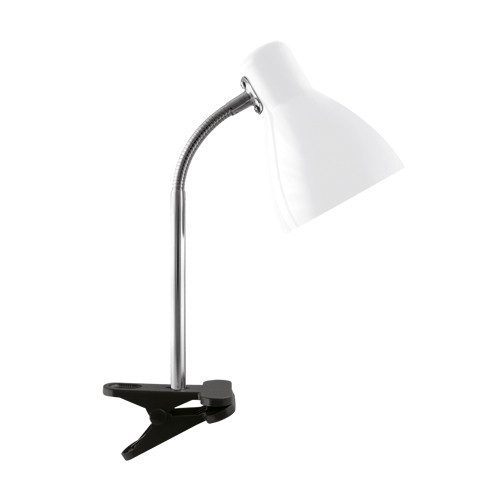 Strühm Kati asztali lámpa, E27, fehér, clips