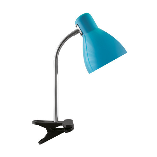 Strühm Kati asztali lámpa, E27, kék, clips