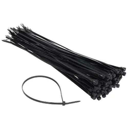 Weidmüller kábelkötegelő, 360x4,8 mm, fekete, 100 db/csomag