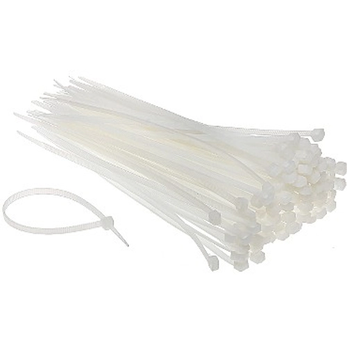Weidmüller kábelkötegelő, 450x8 mm, fehér, 100 db/csomag 