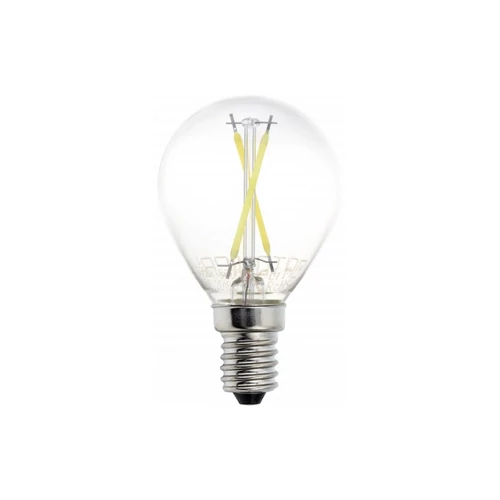 Optonica LED Filament izzó 2W, E14, 200lm, 2700K, meleg fehér