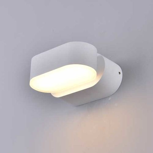 Optonica LED kültéri fali lámpa, forgatható, 6W, 660lm, nappali fehér, 4000K, IP54