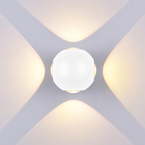 Optonica LED kültéri fali lámpa 4W, 440lm, nappali fehér, 4000K, IP54