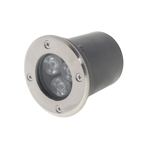 Optonica talajba építhető LED világítás, 240lm, 3W, meleg fehér, 2700K, IP65
