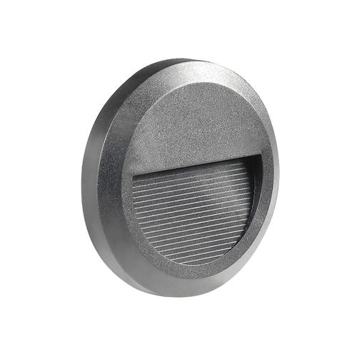 Optonica LED lépcsővilágítás 2W, 80lm, kerek, IP65, 4200K, Nappali fehér