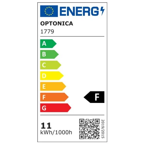 Optonica LED izzó 11W, meleg fehér,  E27, 1055lm, 2700K