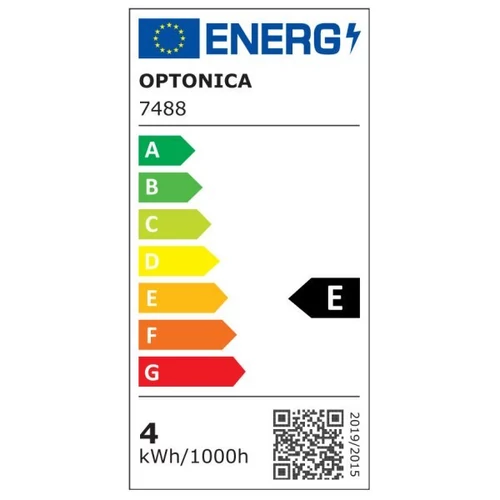 Optonica LED kültéri fali lámpa 4W, 440lm, meleg fehér, 3000K,  IP54