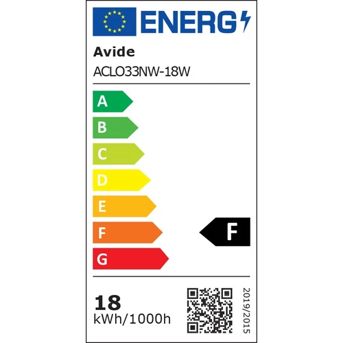 Avide LED Lámpa Cordelia 18W, nappali fehér 4000K