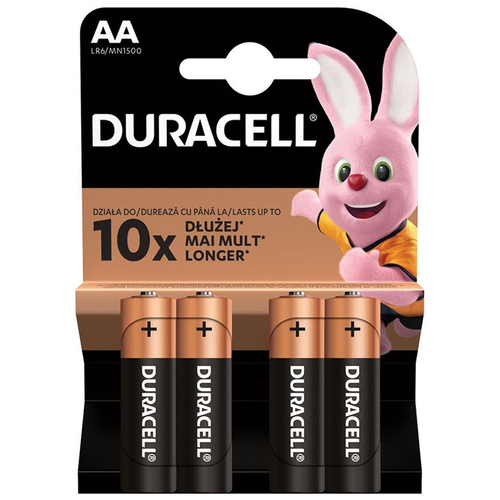 Duracell Basic Alkáli Ceruza Elem AA B4