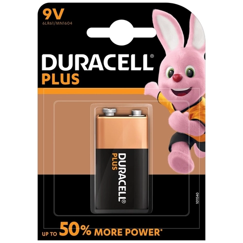Duracell Plus Alkáli 9V Elem B1