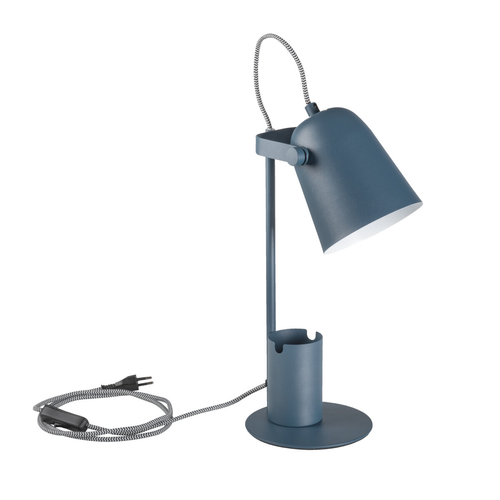 Kanlux RAIBO asztali lámpa, E27, kék 