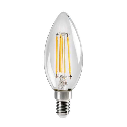Kanlux LED Filament izzó 4,5W, E14, 2700K, meleg fehér