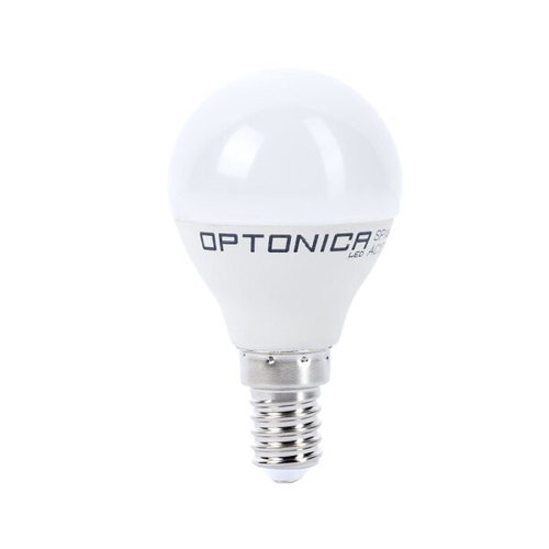 Optonica LED izzó 4W, hideg fehér, E14, 320lm, 6000K