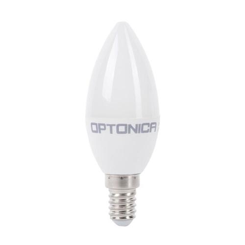 Optonica LED izzó 4W, hideg fehér, E14, 320lm, 6000K