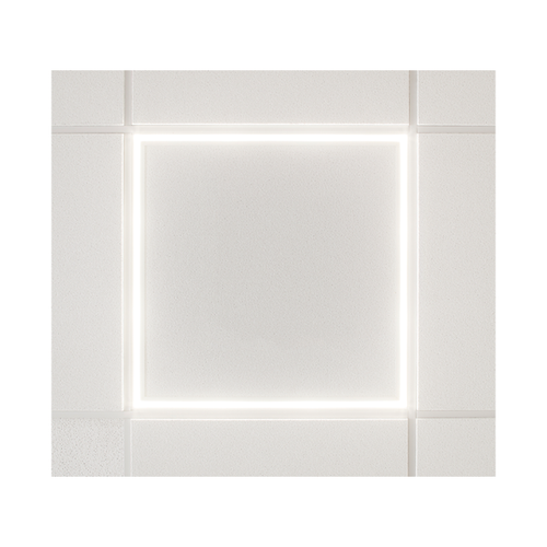 Optonica LED keret, 45W, 3600lm, nappali fehér, 4500K, 60x60 cm