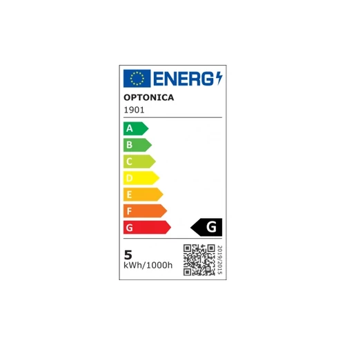 Optonica LED izzó, 4,5W, GU10, 320lm, 6000K, hideg fehér