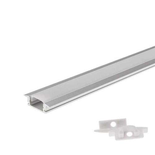 Aluminium profil LED szalag beépítéséhez, 1m
