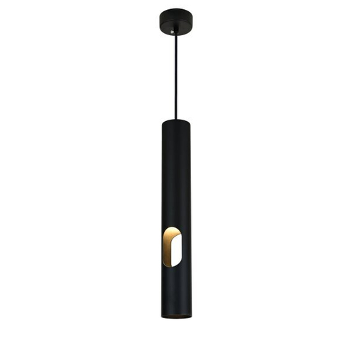 Optonica lámpa GU10, fekete, 400mm