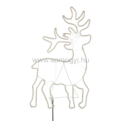 Home LED-es neon light figura, szarvas