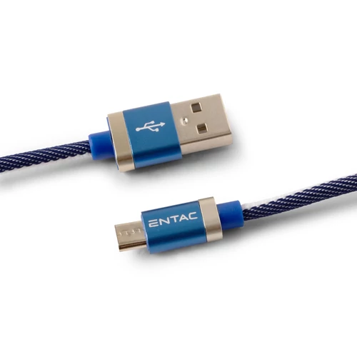 Entac Töltőkábel USB A -> Mikro 100cm
